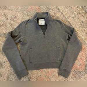 Hollister 3/4 zip hoodie Womens Small